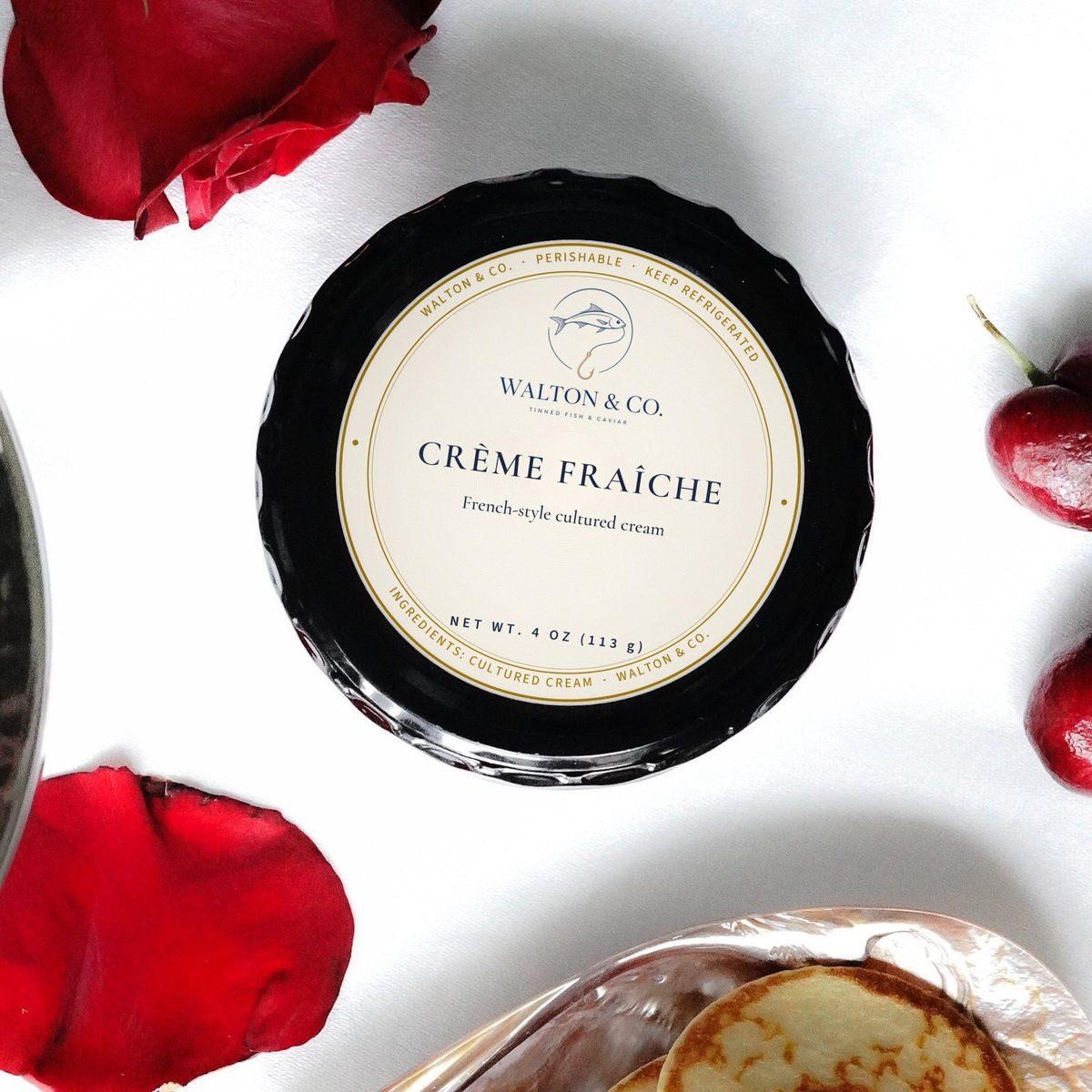 Crème fraîche (4 oz) — Walton & Co.